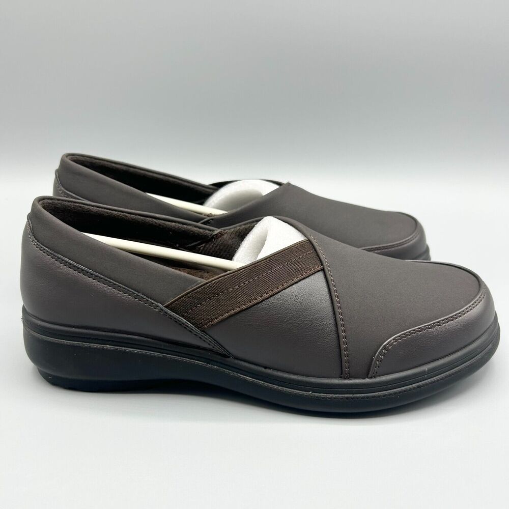 Easy Street Womens Irene Brown  Loafers Shoes Size 6.5WW